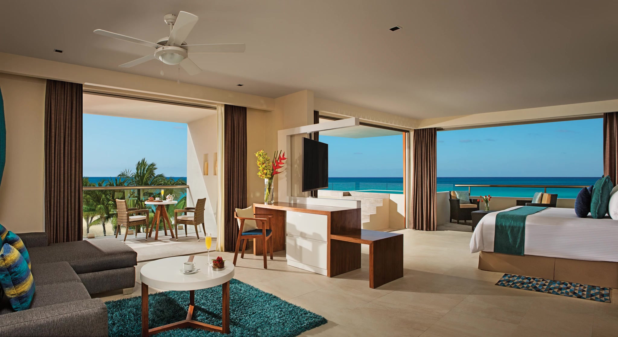 Secrets Aura Cozumel Preferred Club suite with plunge pool