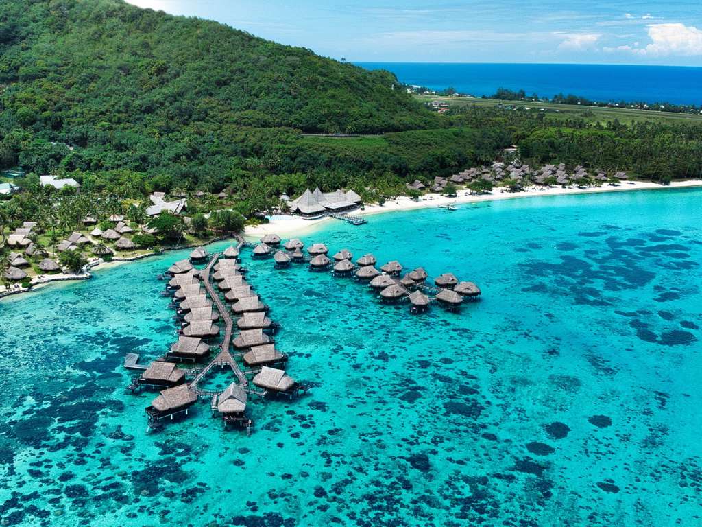 Moorea Honeymoon — Sofitel Overwater Bungalow — Moorea