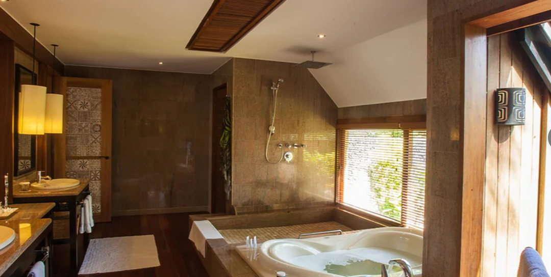 St Regis Bora Bora Beach Villa bathroom