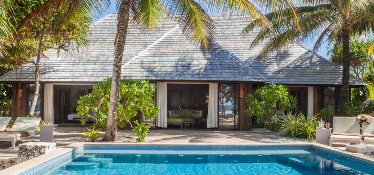 St Regis Bora Bora Beach Villa private pool