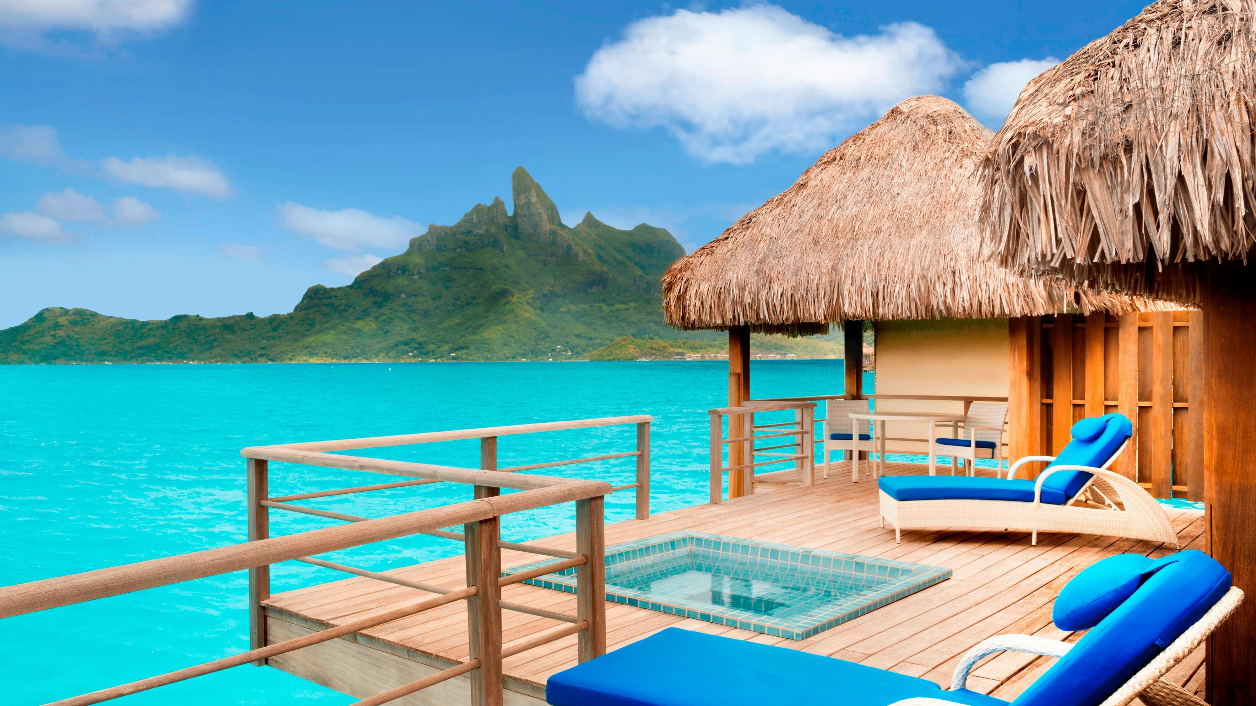 St Regis Bora Bora Deluxe Otemanu View overwater villa