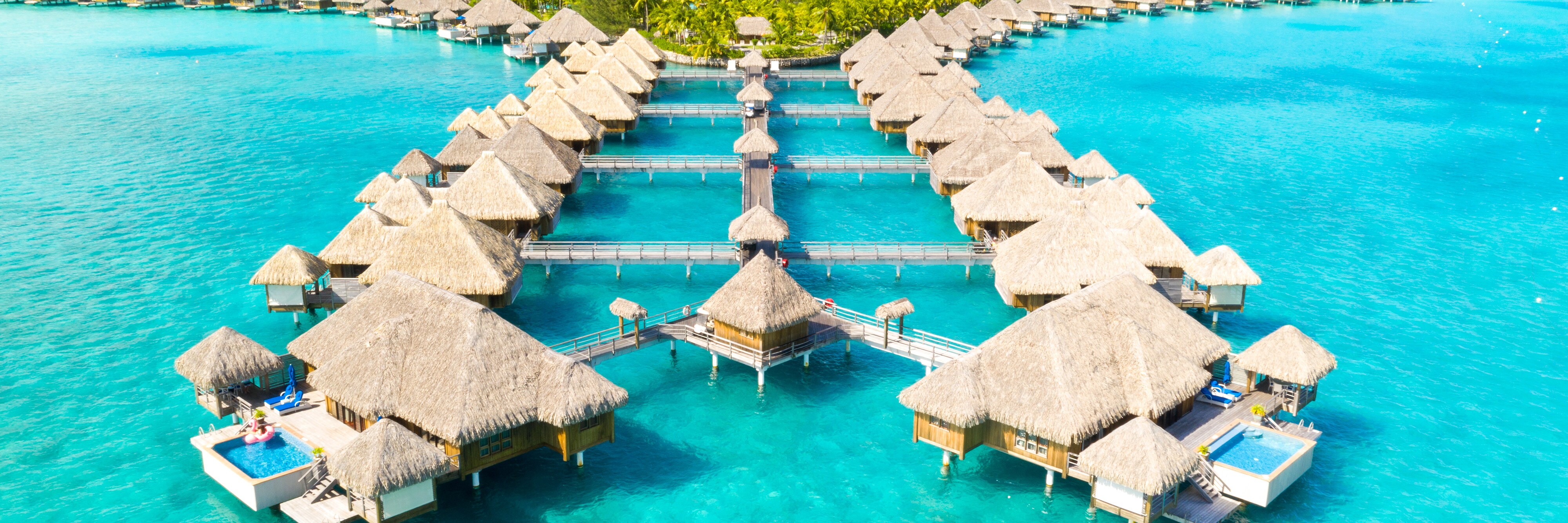 St Regis Bora Bora Garden Villa private pool and ocean view