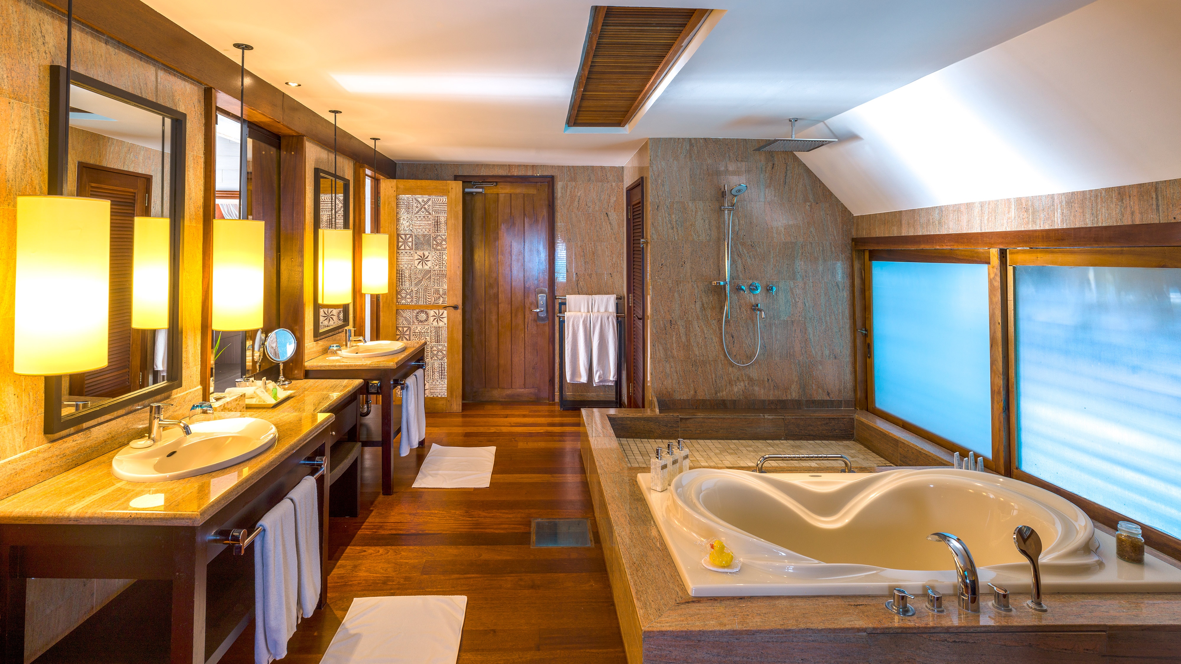 St Regis Bora Bora Royal 1-Bedroom villa spa bathroom