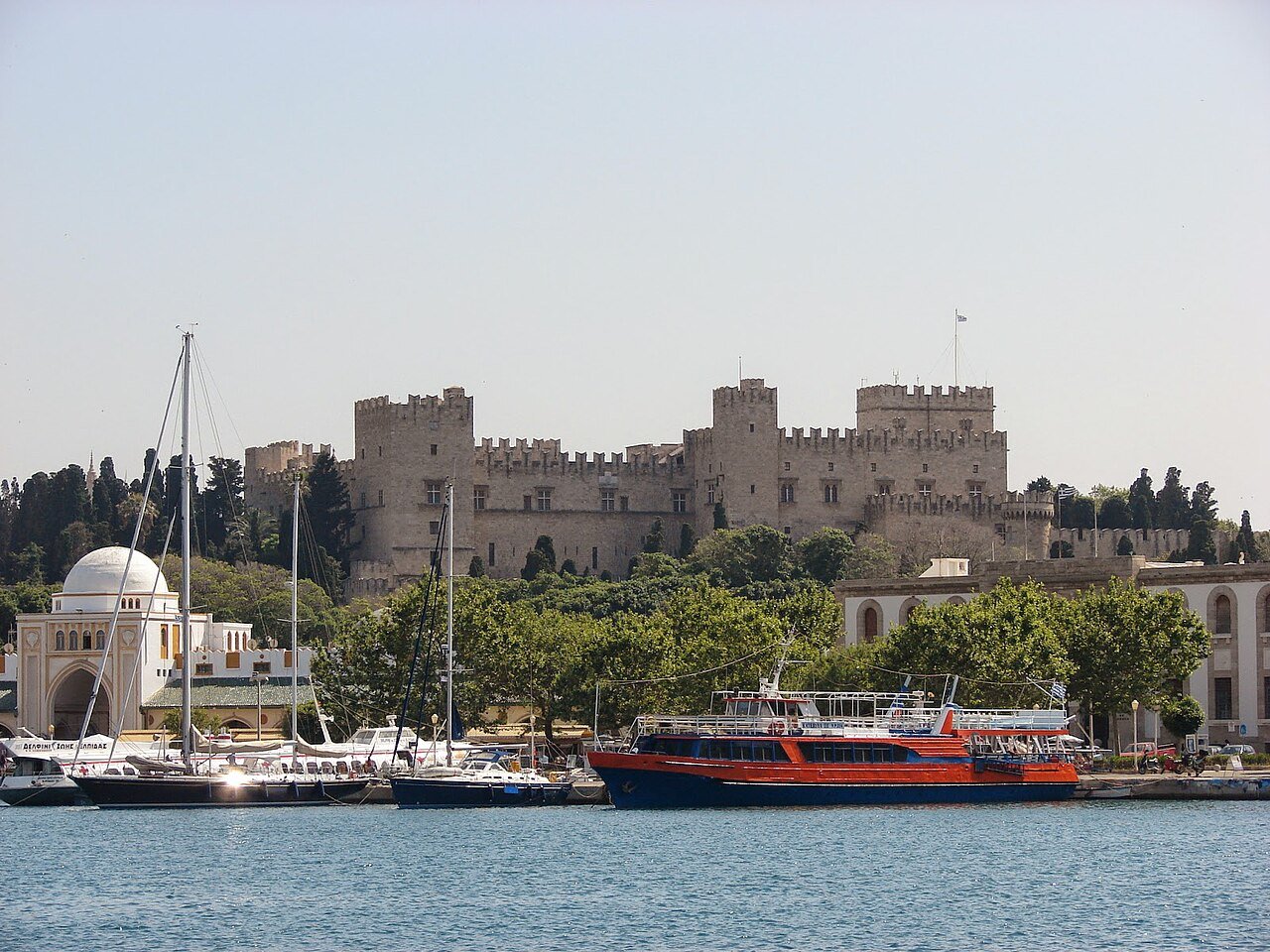 Palace of the Grand Master in Rhodes, Greece