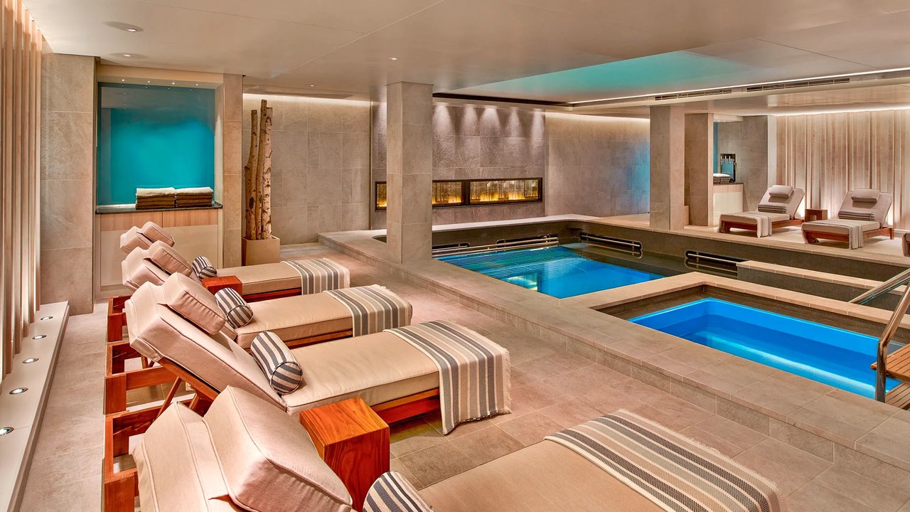 Nordic Spa aboard a Viking ocean ship