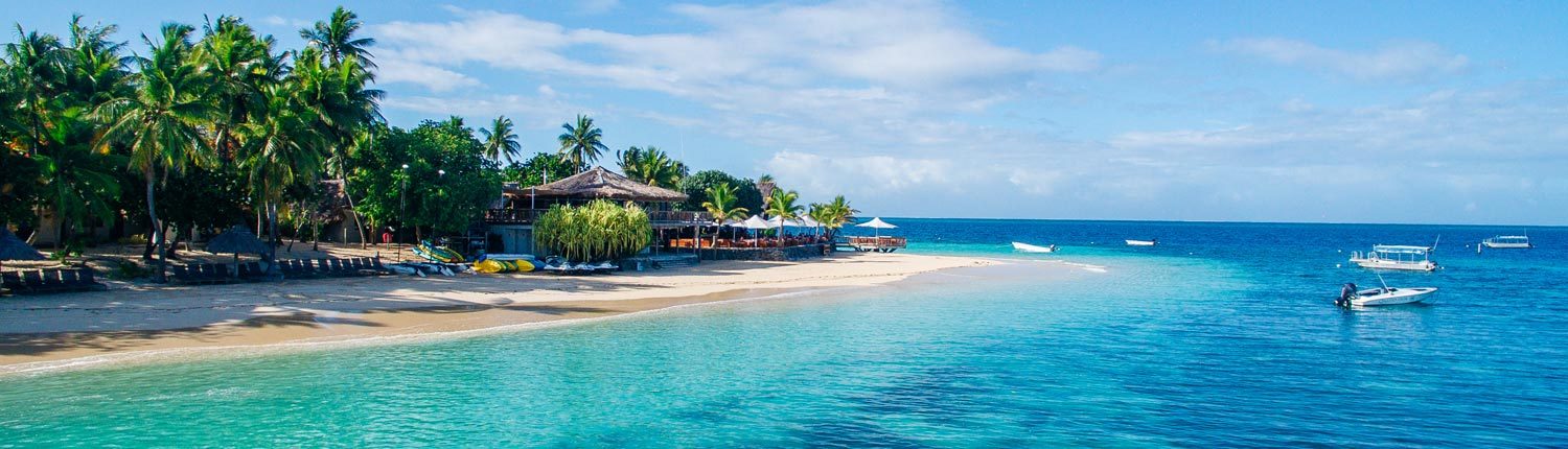 Castaway Island Fiji waterfront