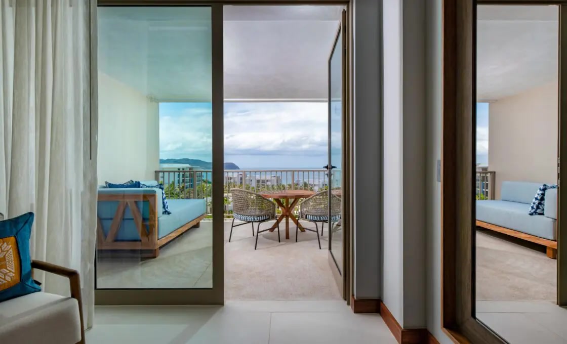 Conrad Punta de Mita beachfront accommodation view
