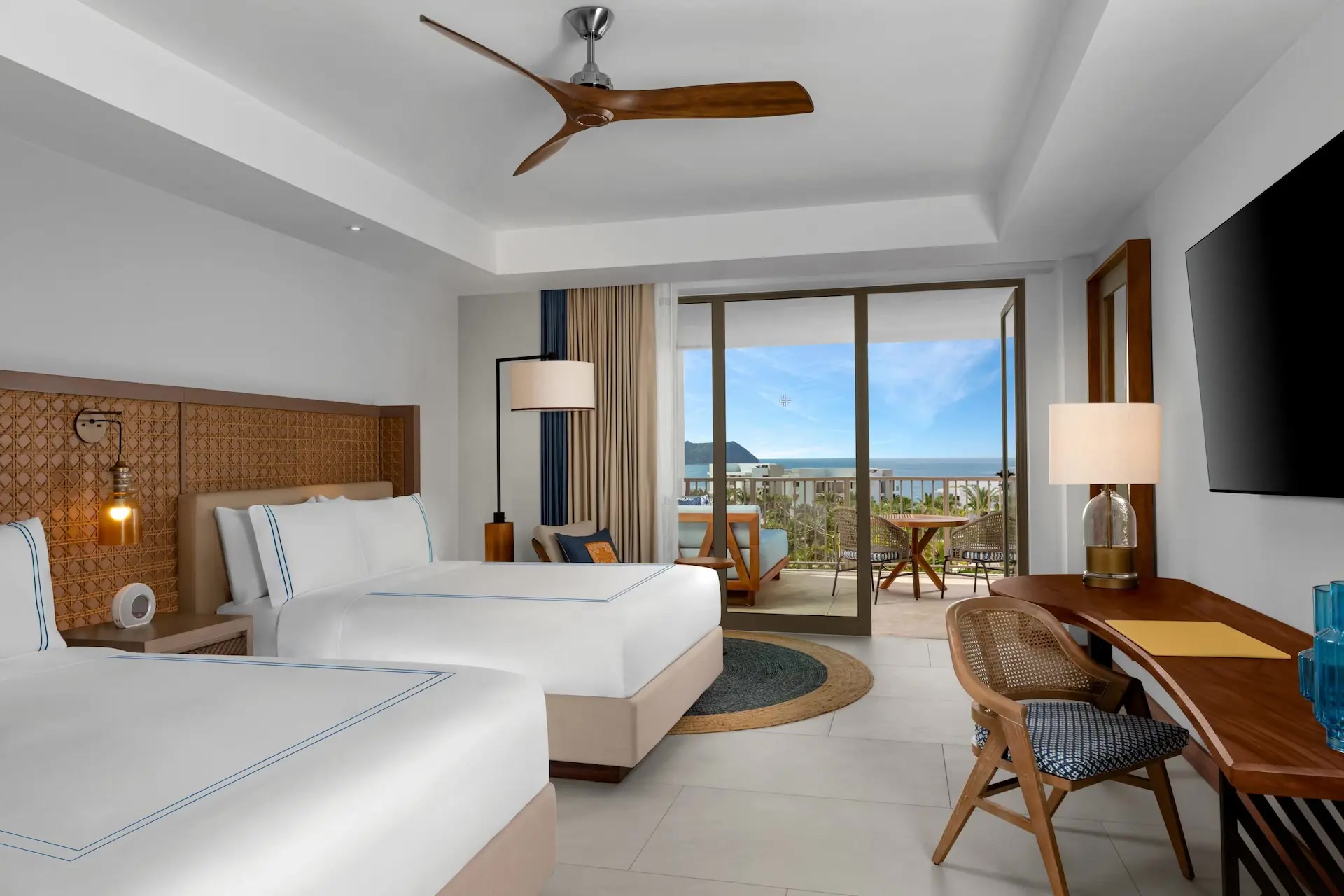 Conrad Punta de Mita Ocean View Room with two queen beds