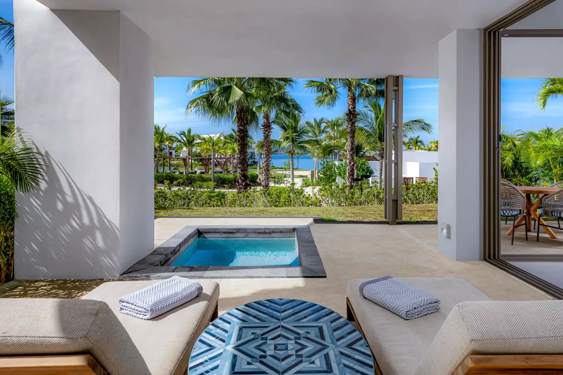 Conrad Punta de Mita Signature Suite with plunge pool terrace