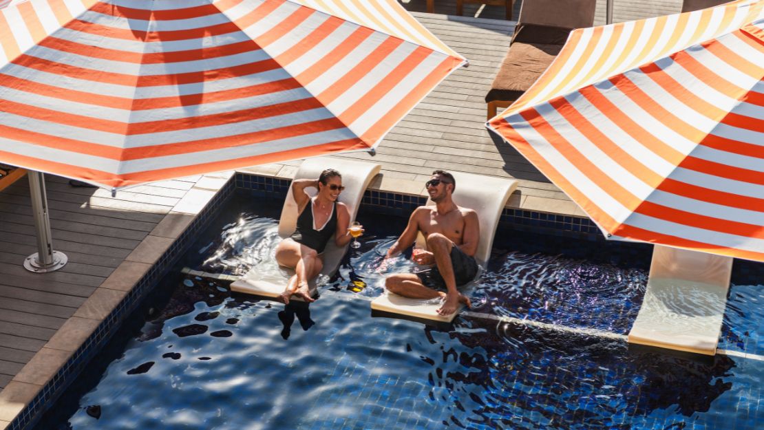 Hilton Fiji adults pool area