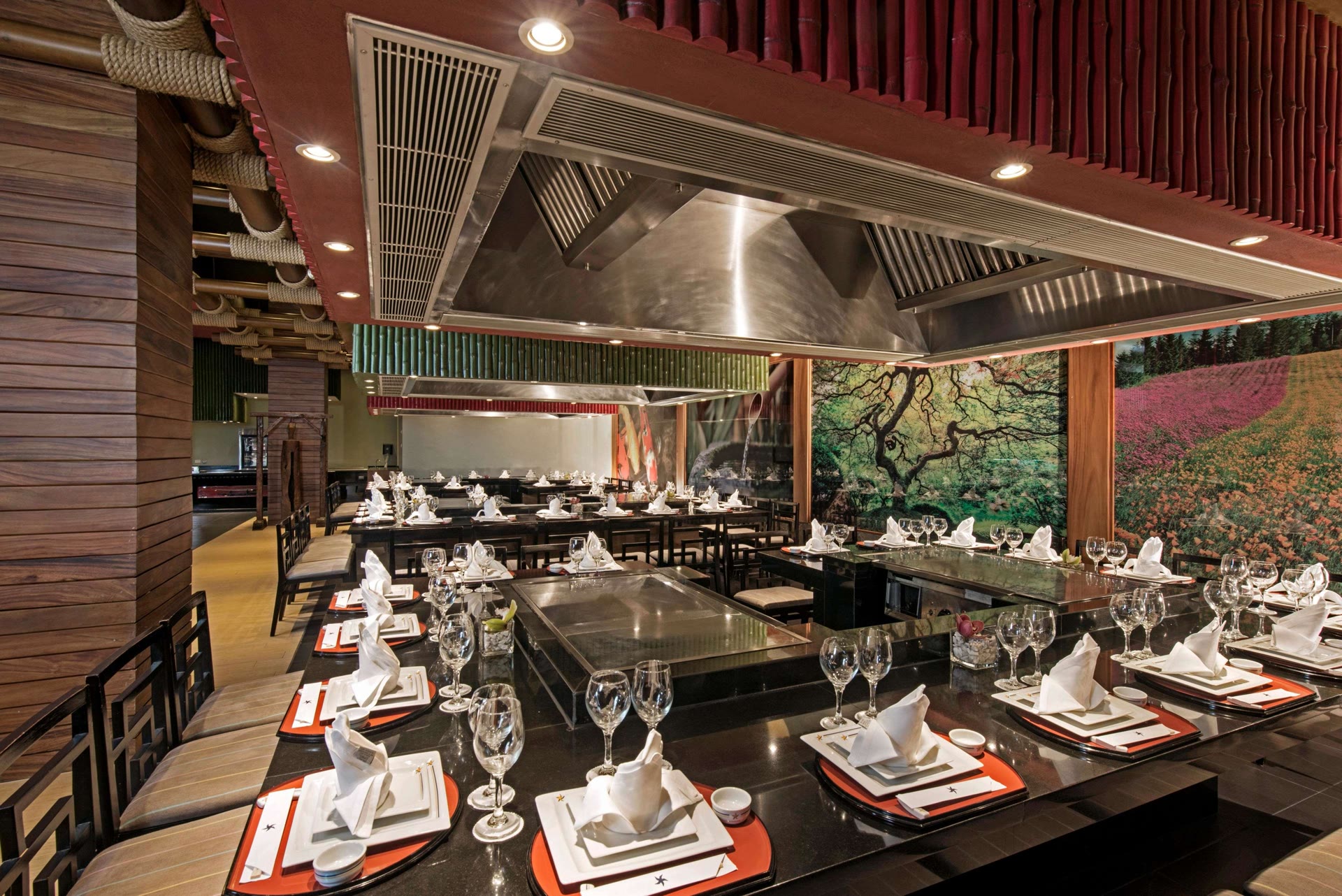Tsuba Japanese teppanyaki restaurant at Iberostar Selection Playa Mita
