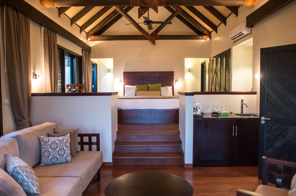 Matamanoa Island Resort villa interior