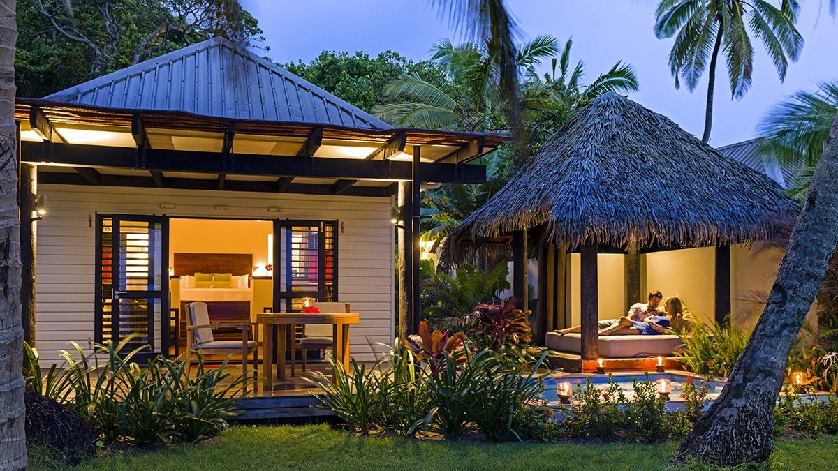Matamanoa Island Resort villa exterior