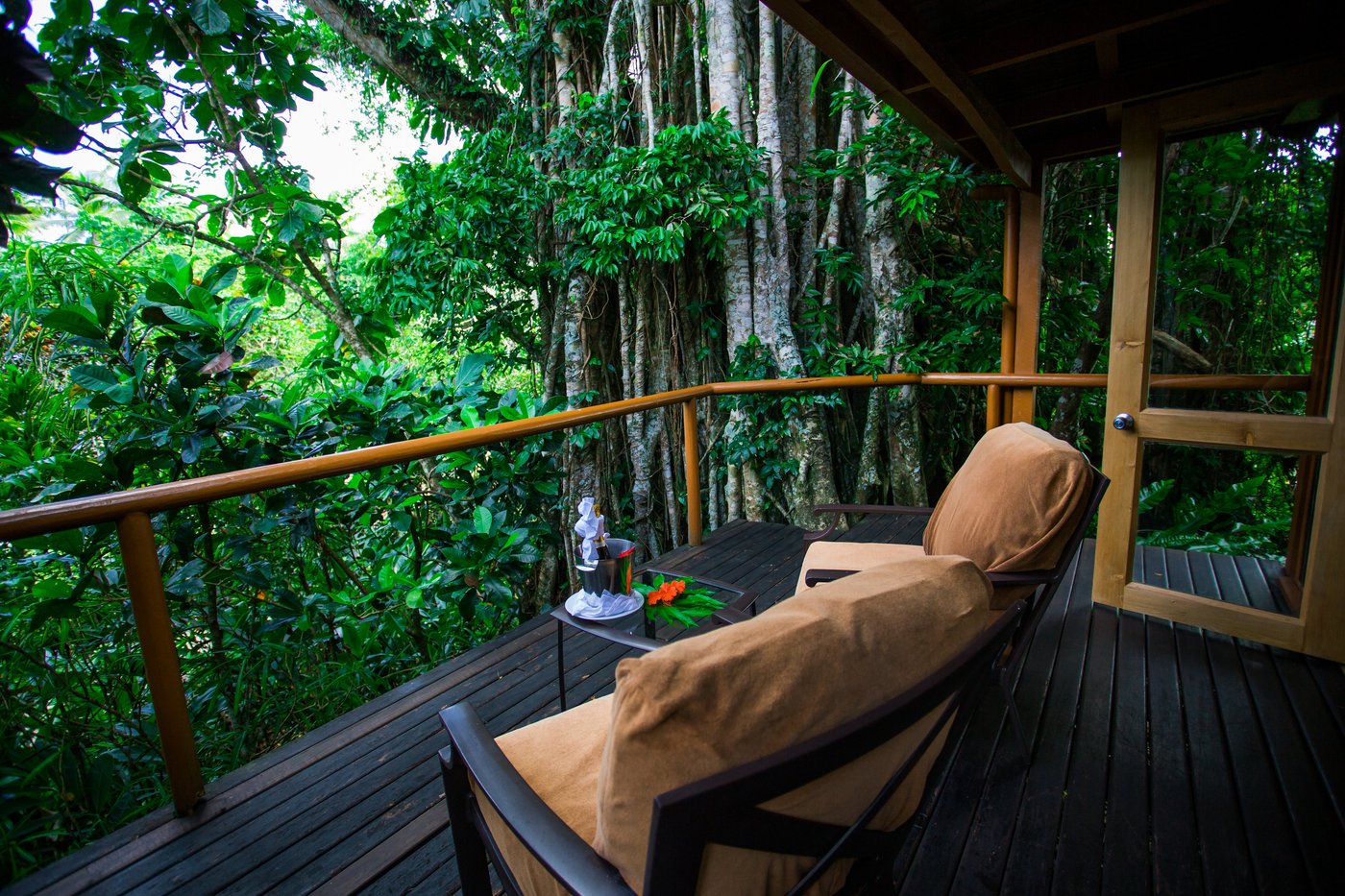 Namale Fiji Garden Tropical Bure private outdoor deck