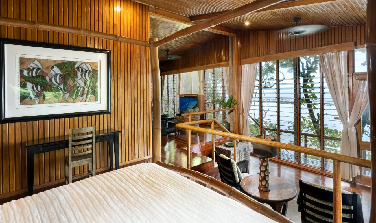 Namale Fiji Plunge Pool Villa living room interior
