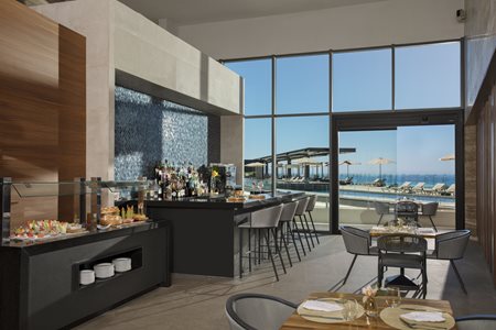 Preferred Club bar lounge at Secrets Bahia Mita Surf & Spa Resort