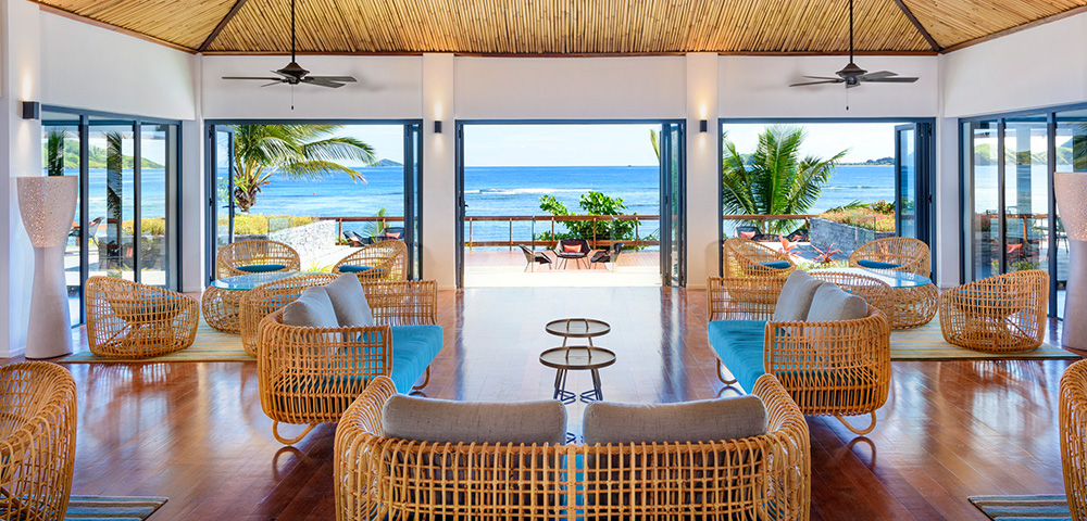 Lounge at Sheraton Tokoriki Island Fiji