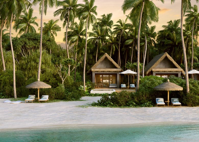 Six Senses Fiji beachfront pool villa