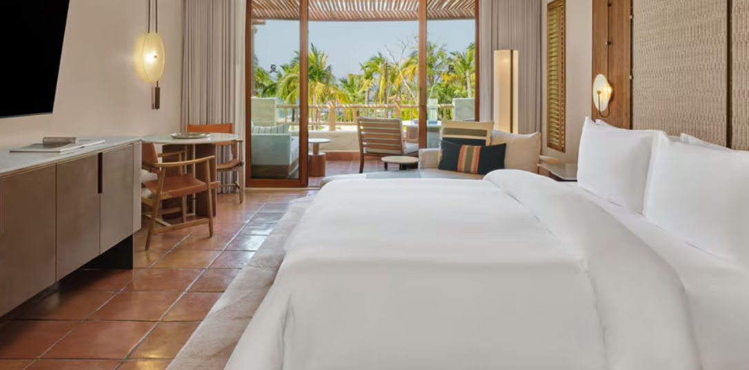 Casita Guest Room Ocean View, 1 King bedroom at The St. Regis Punta Mita