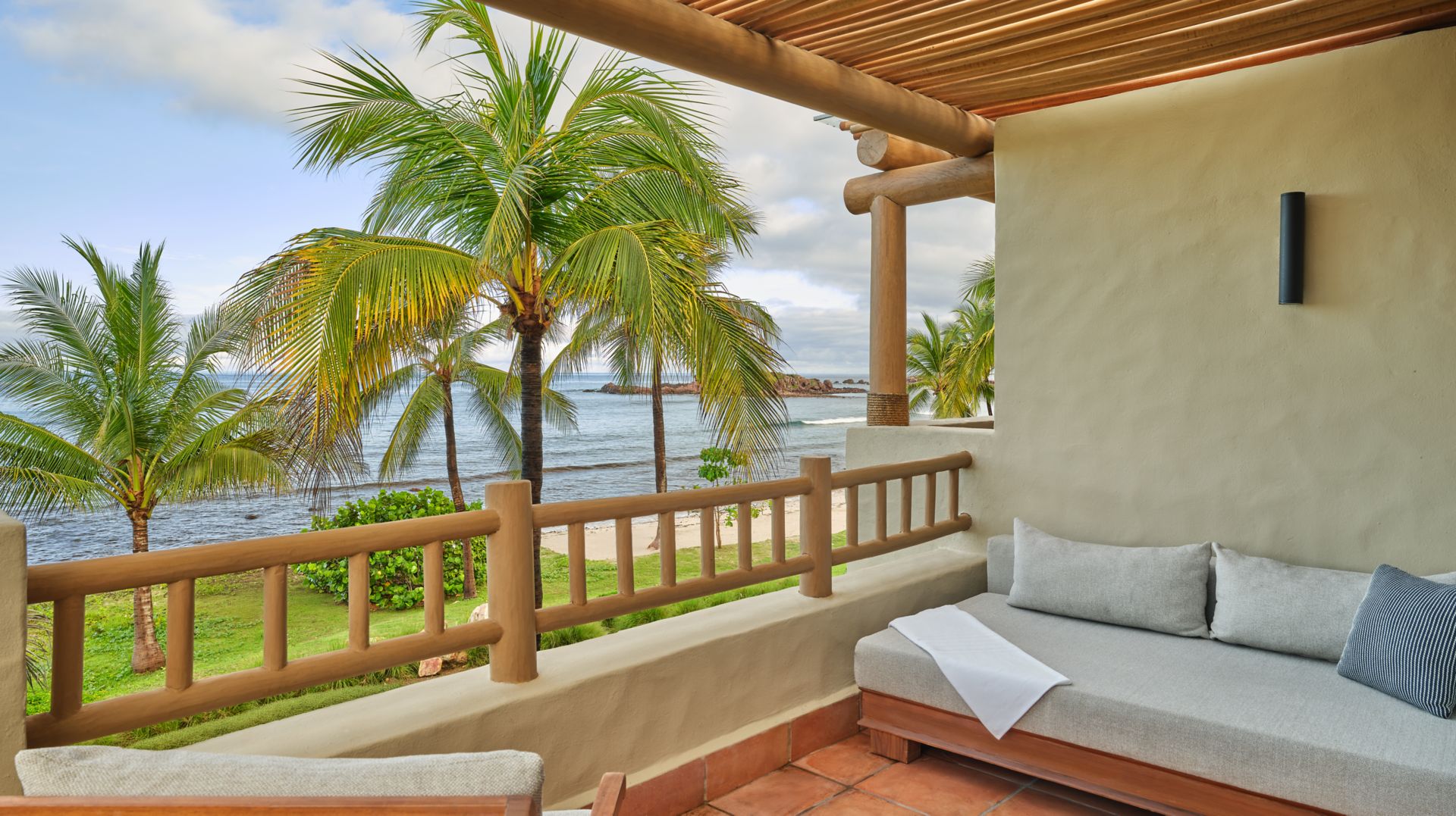 Casita guest room seating area at The St. Regis Punta Mita