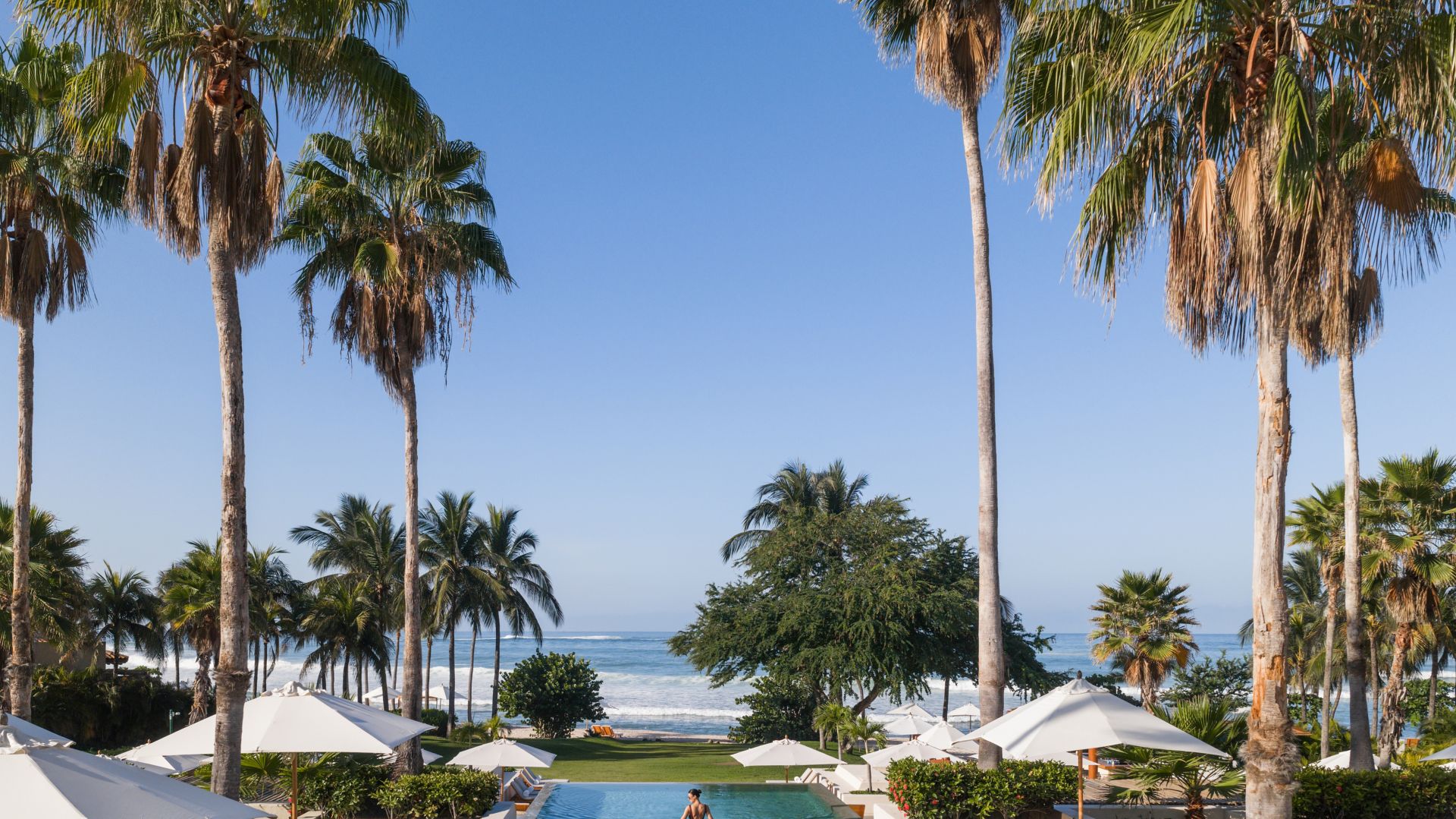Infinity pool overlooking the Pacific at The St. Regis Punta Mita