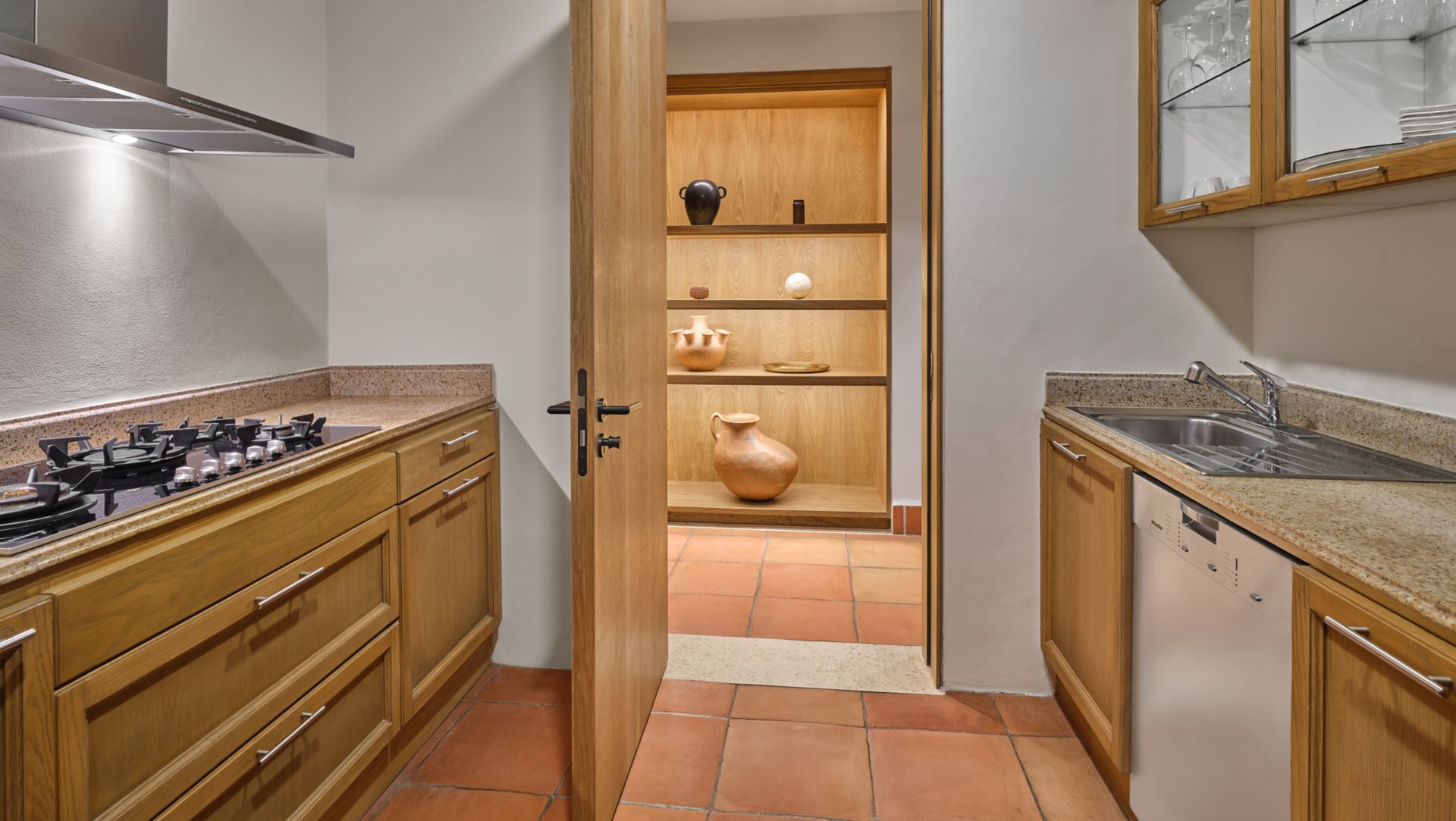 Villa kitchen and dining space for private entertaining at The St. Regis Punta Mita