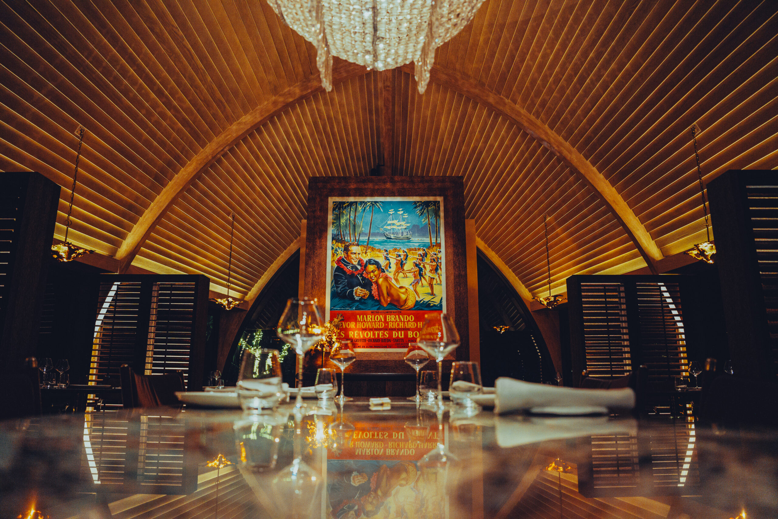 Nami Teppanyaki dining at The Brando