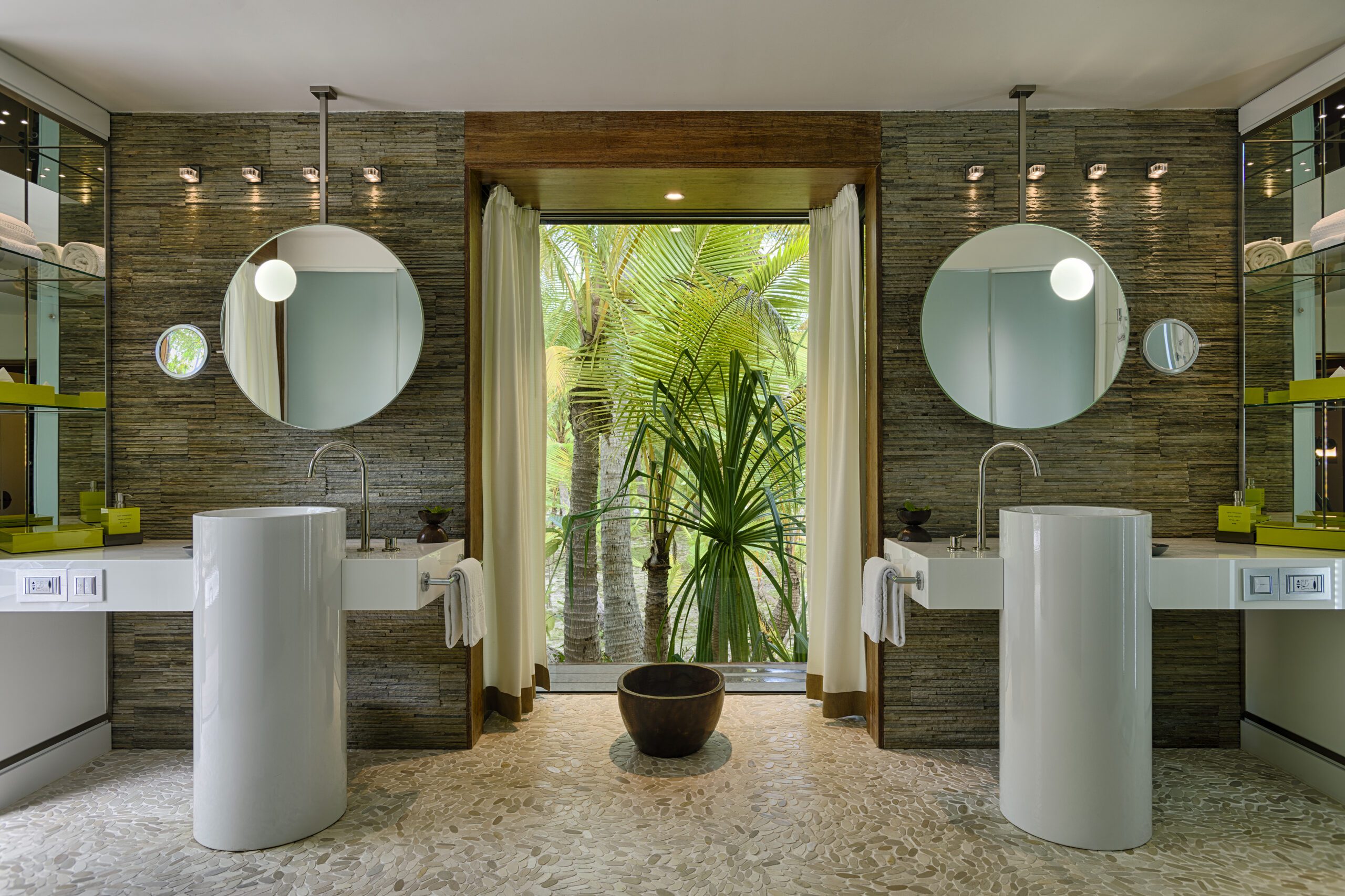 The Brando One Bedroom Villa outdoor deck and lounge
