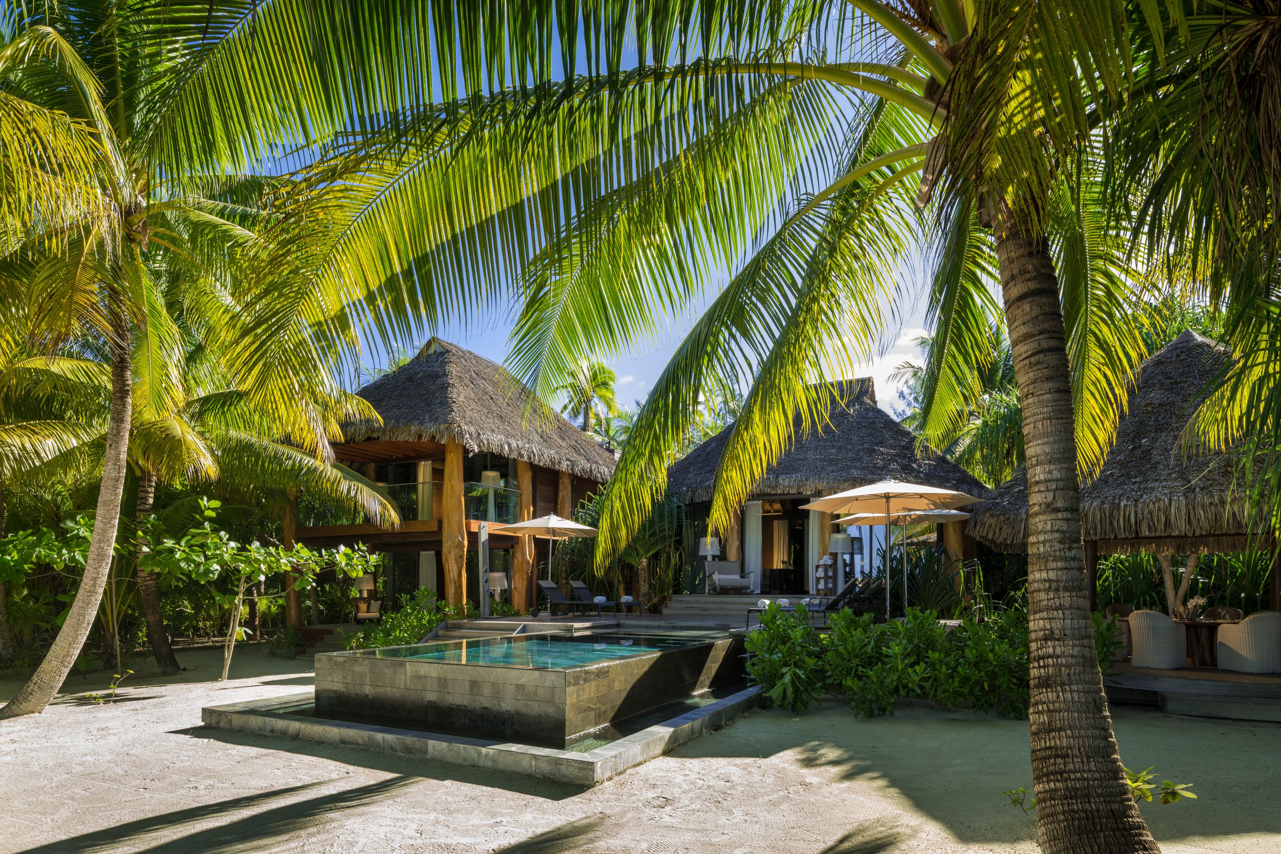 Private residence living at The Brando on Tetiaroa