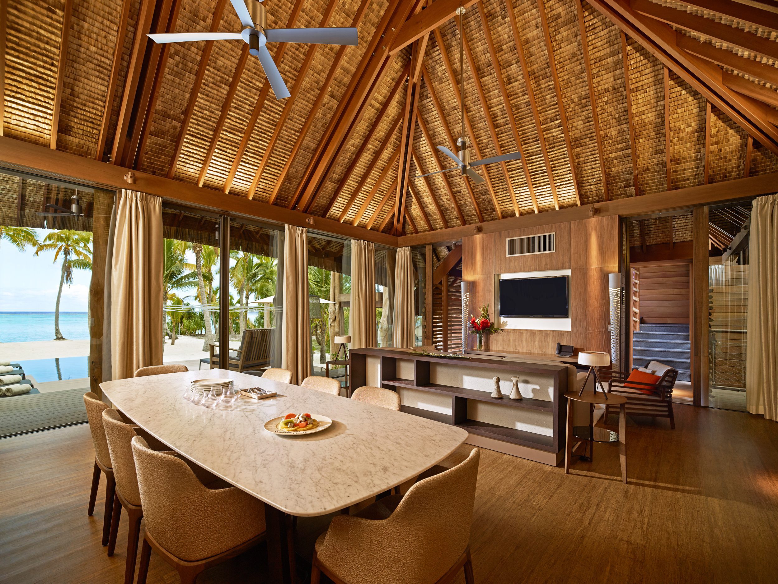 The Brando Three Bedroom Villa living room