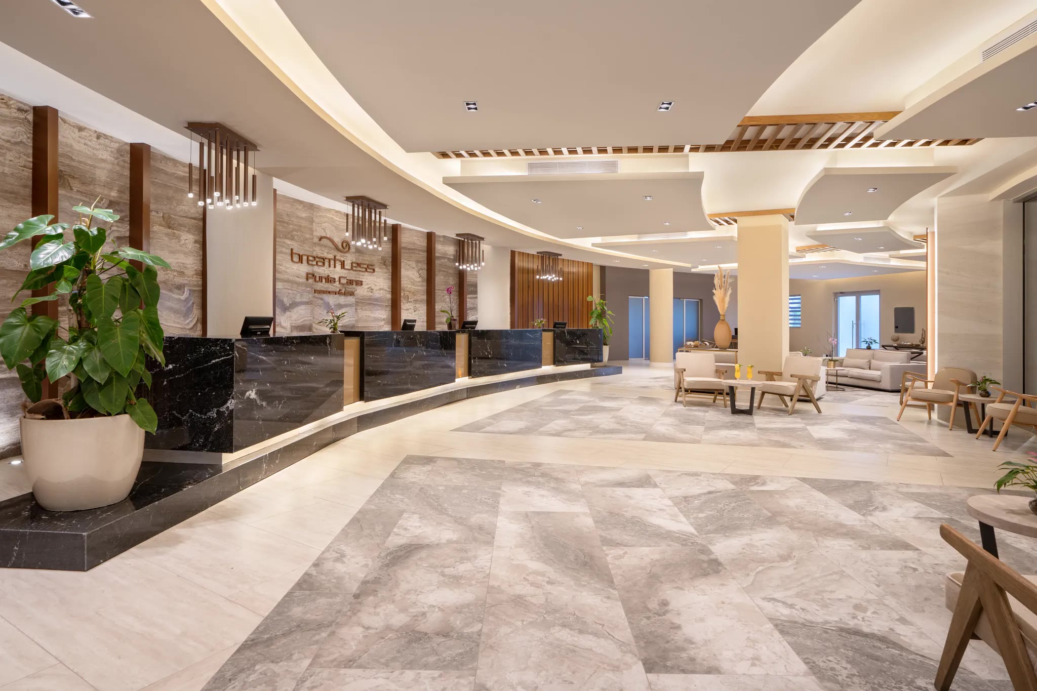Lobby at Breathless Punta Cana