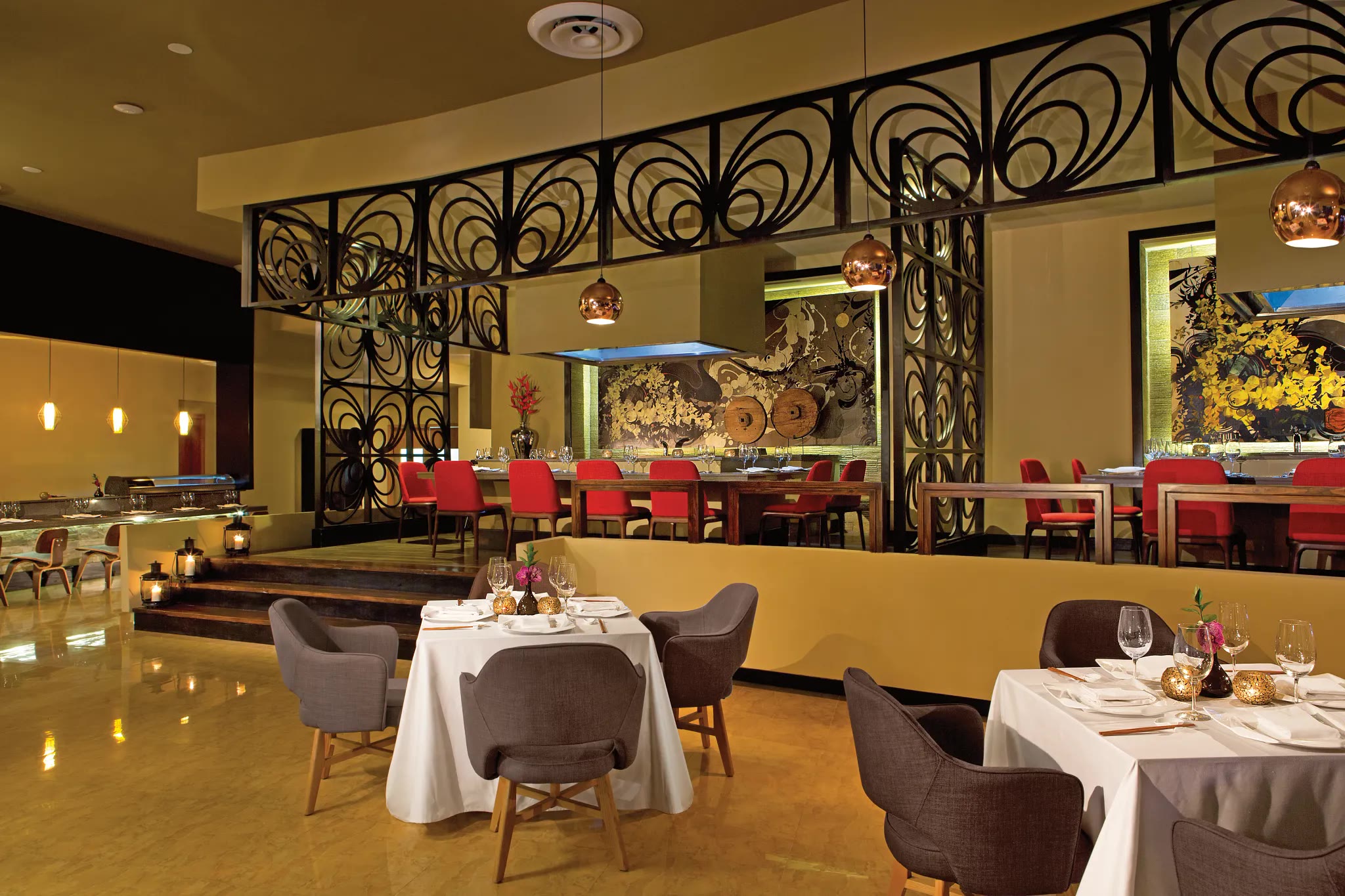 Silk City Pan-Asian restaurant at Breathless Punta Cana