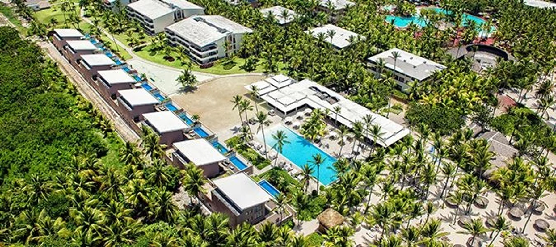 Aerial view of Catalonia Royal Bavaro