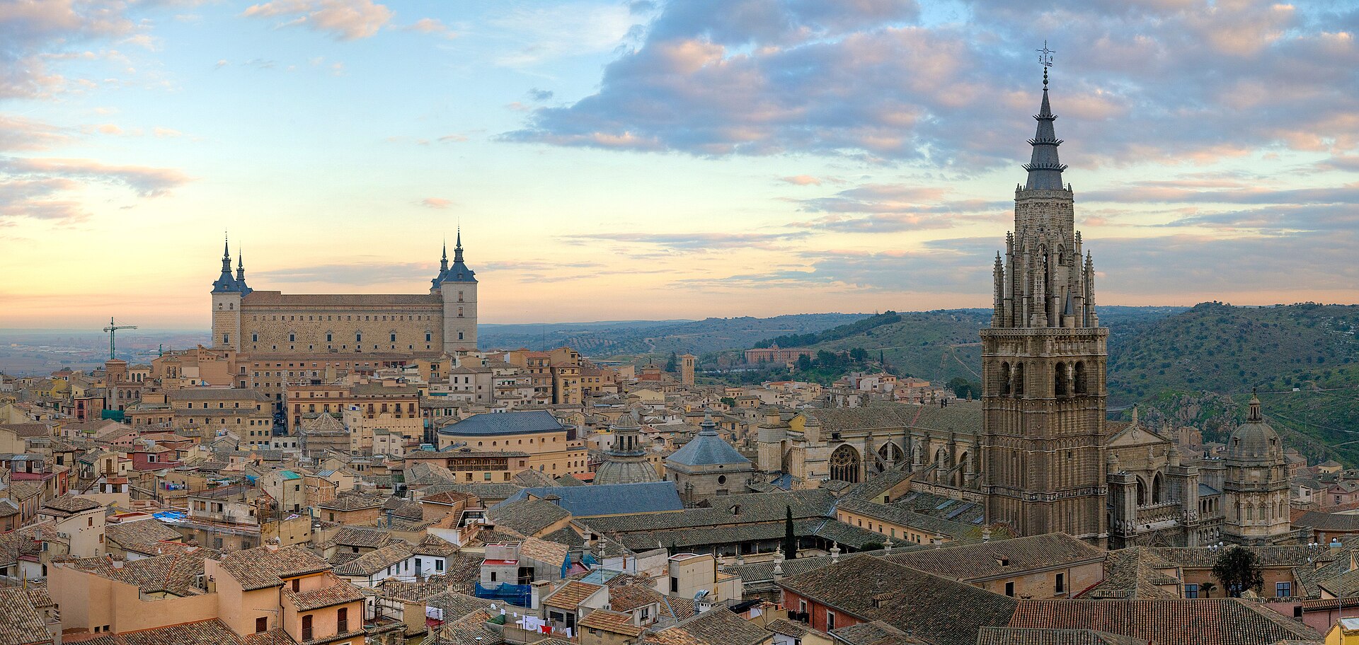 Toledo skyline, Spain